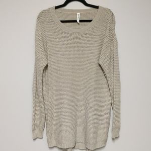 Tunic style sweater